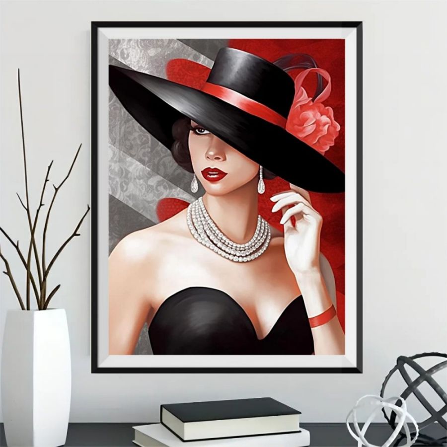 Fée 5d Diy Kits Broderie Diamant Diamond Painting MJ3295