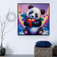 Panda 5d Diy Kits Broderie Diamant Diamond Painting MJ8068