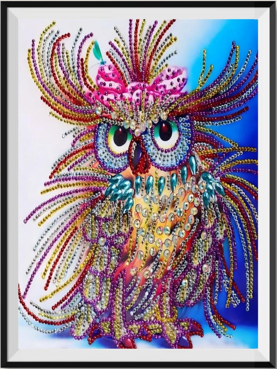 Kit Peinture Diamant 5D MOBDEA Avec Cadre - Motif Montagne Pour Débutants, Format 7x7