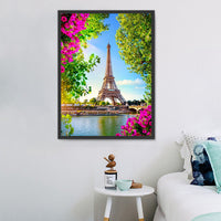 Tour Eiffel 5d Diy Kits Broderie Diamant Diamond Painting IT1297043676