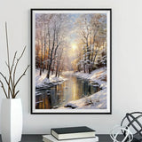 Nature 5D Diy Kits Broderie Diamant Diamond Painting FL4552