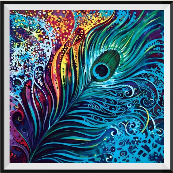 Paon - 5D Kit Broderie Diamant Diamond Painting VM20071