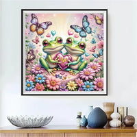 Grenouille 5d Diy Kit Broderie Diamant Diamond Painting FL3245