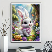 Lapin 5d Diy Kits Broderie Diamant Diamond Painting FL3537