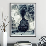 Train 5D Diy Kit Broderie Diamant Diamond Painting VM8035