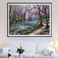 Nature 5D Diy Kits Broderie Diamant Diamond Painting FL4558