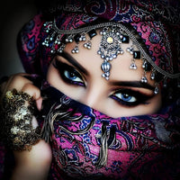 Portrait 5D Diy Kit Broderie Diamant Diamond Painting VM8393