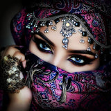 Portrait 5D Diy Kit Broderie Diamant Diamond Painting VM8393