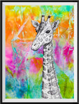 Girafe 5d Diy Kits Broderie Diamant Diamond Painting DE206790052