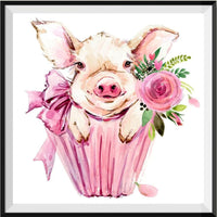 Cochon 5d Diy Kits Broderie Diamant Diamond Painting DS116153565