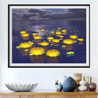 Lotus 5d Diy Kits Broderie Diamant Diamond Painting DS48893976