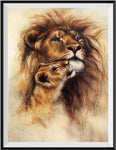 Lion 5d Diy Kits Broderie Diamant Diamond Painting DS50221112