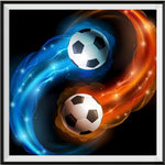 Football - 5D Kit Broderie Diamant Diamond Painting NA0818
