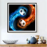 Football - 5D Kit Broderie Diamant Diamond Painting NA0818