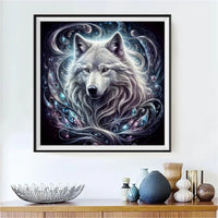 Loup 5d Diy Kits Broderie Diamant Diamond Painting FL2007