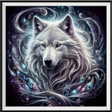 Loup 5d Diy Kits Broderie Diamant Diamond Painting FL2007