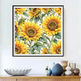 Tournesol - 5D Kit Broderie Diamant Diamond Painting FL2019