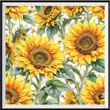 Tournesol - 5D Kit Broderie Diamant Diamond Painting FL2019