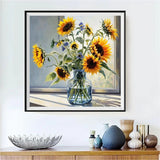 Tournesol - 5D Kit Broderie Diamant Diamond Painting FL2020