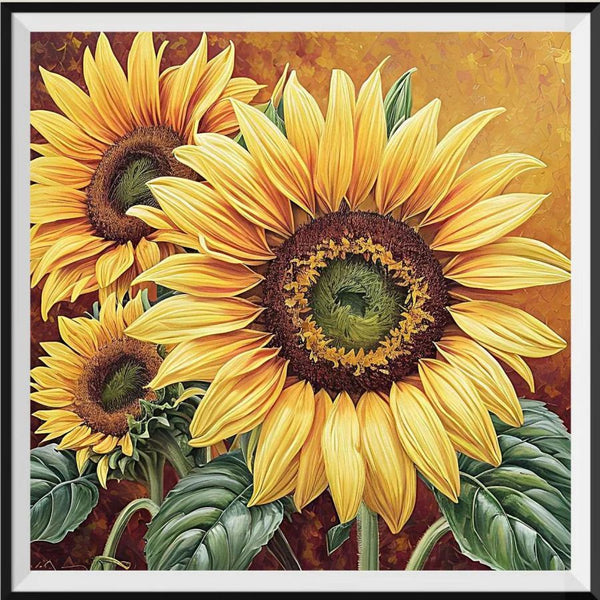 Tournesol - 5D Kit Broderie Diamant Diamond Painting FL2021