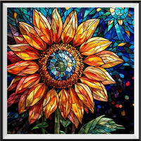 Tournesol - 5D Kit Broderie Diamant Diamond Painting FL2022