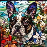 Chien - 5D Kit Broderie Diamant Diamond Painting FL2027