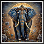 Éléphant - 5d Diy Kits Broderie Diamant Diamond Painting FL2030