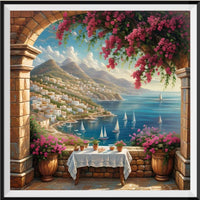 Paysage 5d Diy Kits Broderie Diamant Diamond Painting FL2042