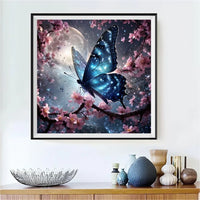 Papillon - 5D Diy Kit Broderie Diamant Diamond Painting FL2055