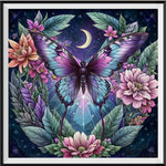 Papillon - 5D Diy Kit Broderie Diamant Diamond Painting FL2057