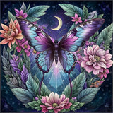 Papillon - 5D Diy Kit Broderie Diamant Diamond Painting FL2057