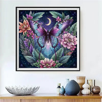 Papillon - 5D Diy Kit Broderie Diamant Diamond Painting FL2057