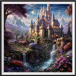 Château - 5D Kit Broderie Diamants Diamond Painting FL2106
