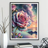 Roses - 5D Kit Broderie Diamants Diamond Painting FL2162