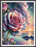 Roses - 5D Kit Broderie Diamants Diamond Painting FL2162