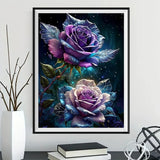 Roses - 5D Kit Broderie Diamants Diamond Painting FL2163