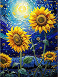 Tournesol - 5D Kit Broderie Diamants Diamond Painting FL2171