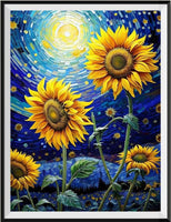 Tournesol - 5D Kit Broderie Diamants Diamond Painting FL2171