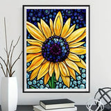 Tournesol - 5D Kit Broderie Diamants Diamond Painting FL2173