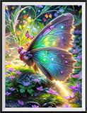 Papillon - 5D Diy Kit Broderie Diamant Diamond Painting FL2227