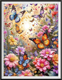 Fleur - 5D Kit Broderie Diamants Diamond Painting FL2230