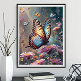 Papillon - 5D Diy Kit Broderie Diamant Diamond Painting FL2231