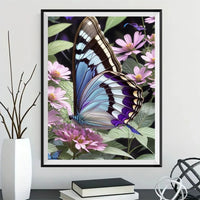 Papillon - 5D Diy Kit Broderie Diamant Diamond Painting FL2243