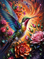 Oiseau - 5d Diy Kits Broderie Diamant Diamond Painting FL2254