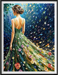 Portrait 5D Kit Broderie Diamants Diamond Painting FL2331