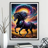 Cheval - 5D Kit Broderie Diamant Diamond Painting FL2344