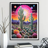 Cactus - 5D Kit Broderie Diamants Diamond Painting FL2359