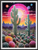 Cactus - 5D Kit Broderie Diamants Diamond Painting FL2359