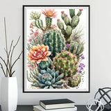 Cactus - 5D Kit Broderie Diamants Diamond Painting FL2360