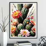 Cactus - 5D Kit Broderie Diamants Diamond Painting FL2361